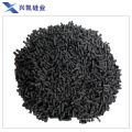 Coal columnar activated carbon in gas power plant